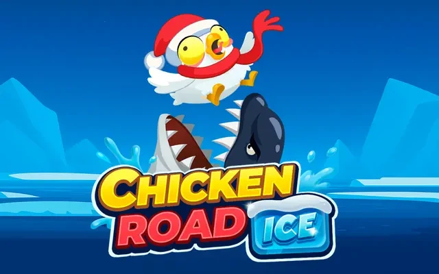 Chicken Road Ice Banner von InOut Games